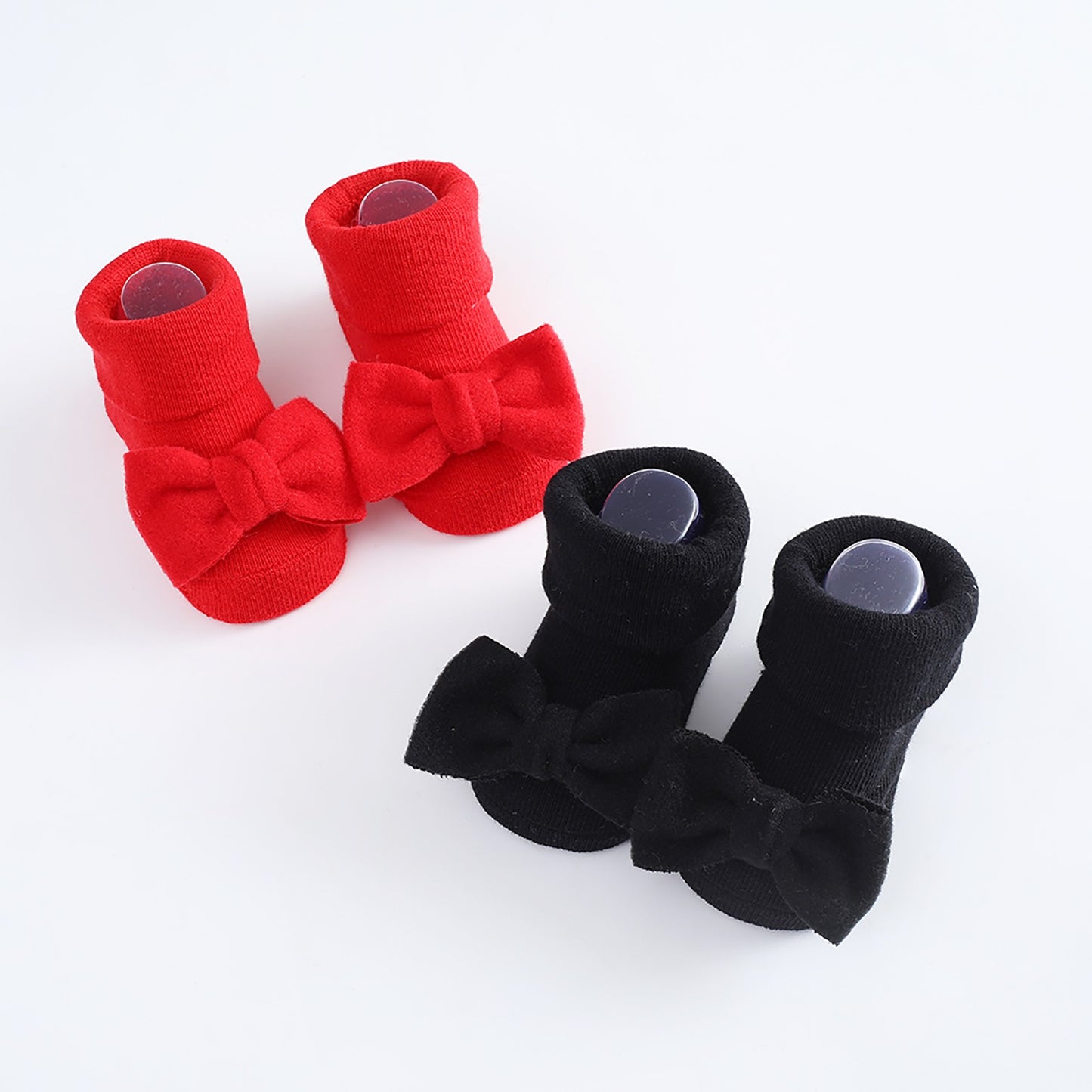 Toddler Baby Girls Socks Shoes Newborn Baby Floor Socks Bowknot Infant Baby Foot Socks First Walkers Prewalker Boots 0-12 Months