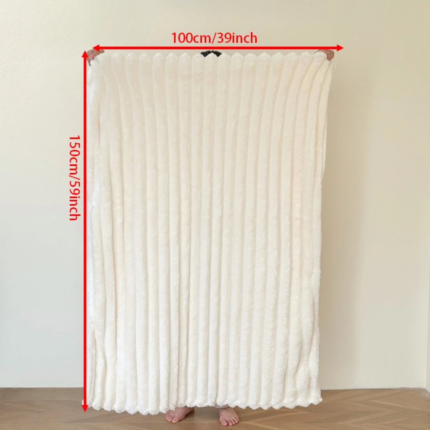 1 Piece of Super Soft Thickeneded Blanket with Wide Terms to Give You a Comfortable and Warm Sleep