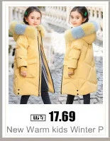 2024 Fashion Design Autumn Winter parka Girl Hairy clothes Long Woolen Coat for Kids Outerwear Grid pattern Padded Warm clothing