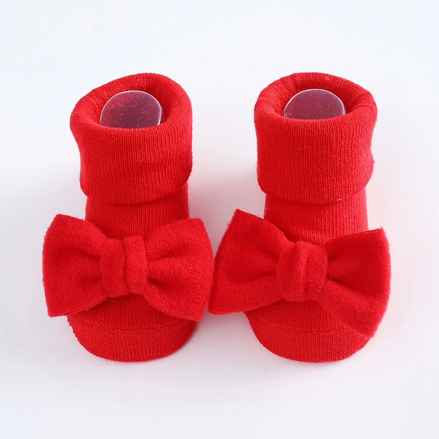 Toddler Baby Girls Socks Shoes Newborn Baby Floor Socks Bowknot Infant Baby Foot Socks First Walkers Prewalker Boots 0-12 Months