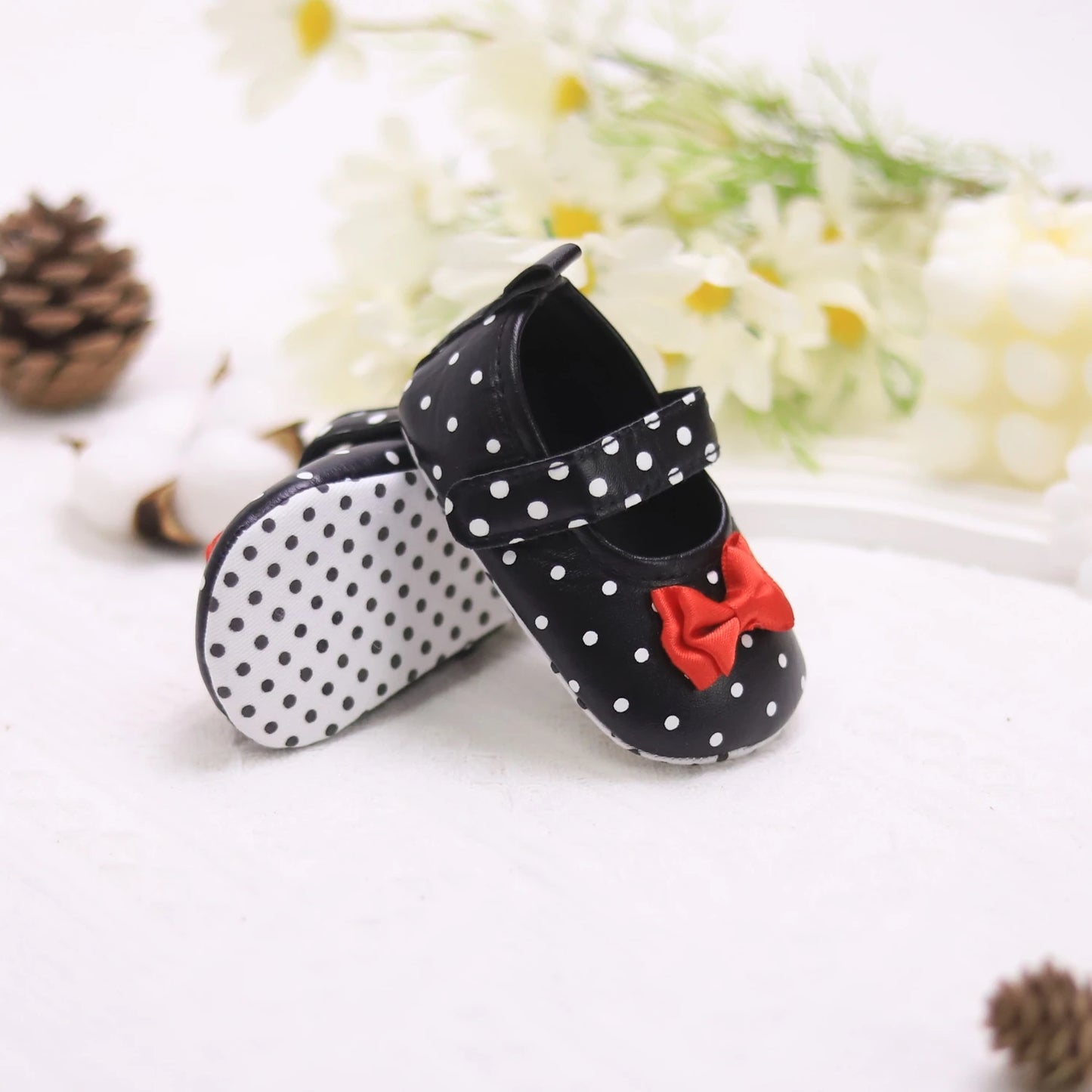 Baby Step Shoes Baby's First Pair of Toddler Shoes Baby Shoes Breathable Non-slip Girls Fashion Shoes Princess Style