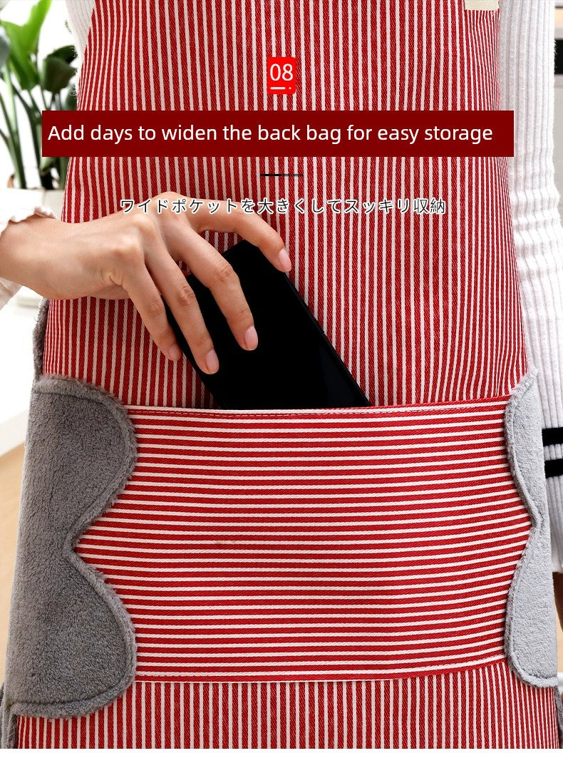 For Home Kitchen Waterproof Fashion Adults Can Wipe Hand Apron