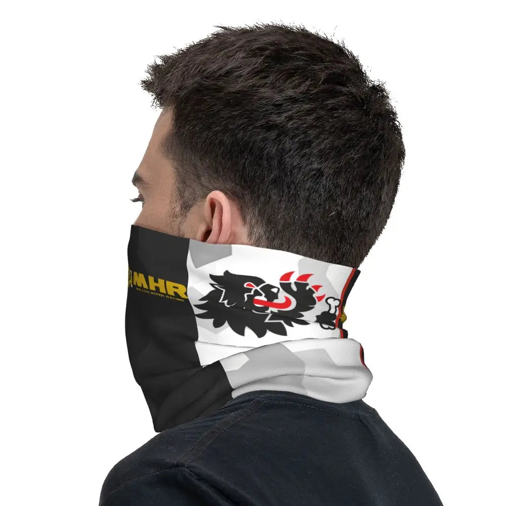 Quirky Motocross Bandana Neck Cover Printed Malossi Wrap Scarf Running Unisex Adult Winter