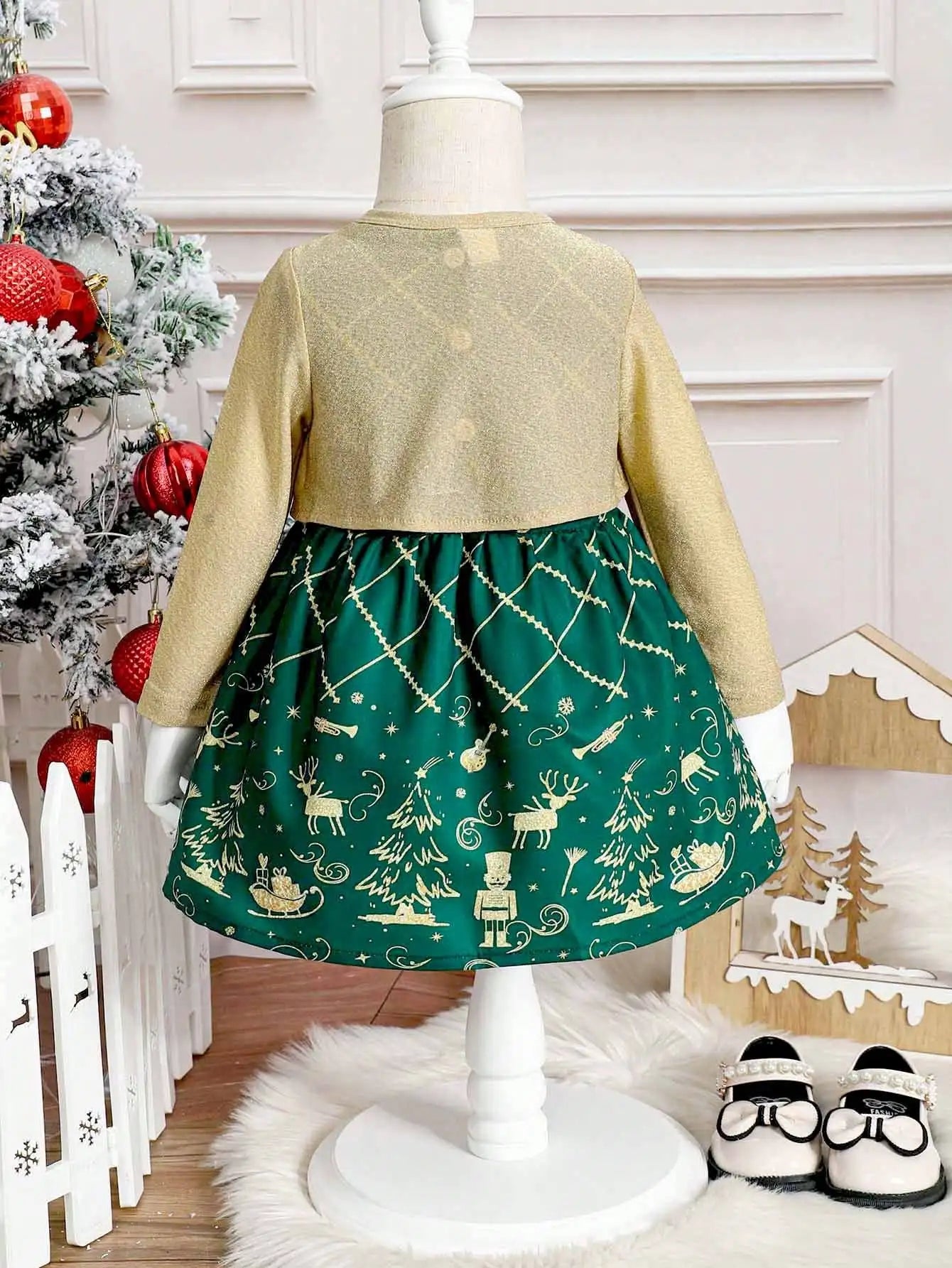 Baby autumn and winter fashion casual temperament suit