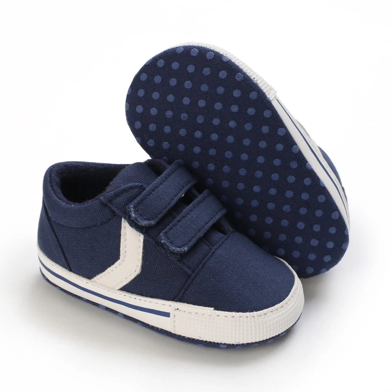 Lucky Blue Four Seasons Baby Soft Sole Walking Shoes for 0-1 Year Old Boys Casual Lightweight Sports Shoes Indoor Walking Shoes