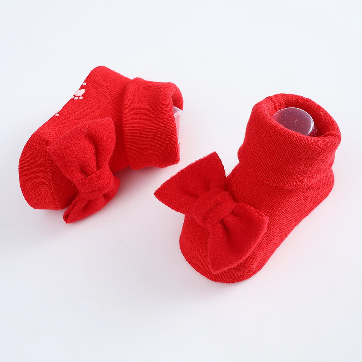 Toddler Baby Girls Socks Shoes Newborn Baby Floor Socks Bowknot Infant Baby Foot Socks First Walkers Prewalker Boots 0-12 Months