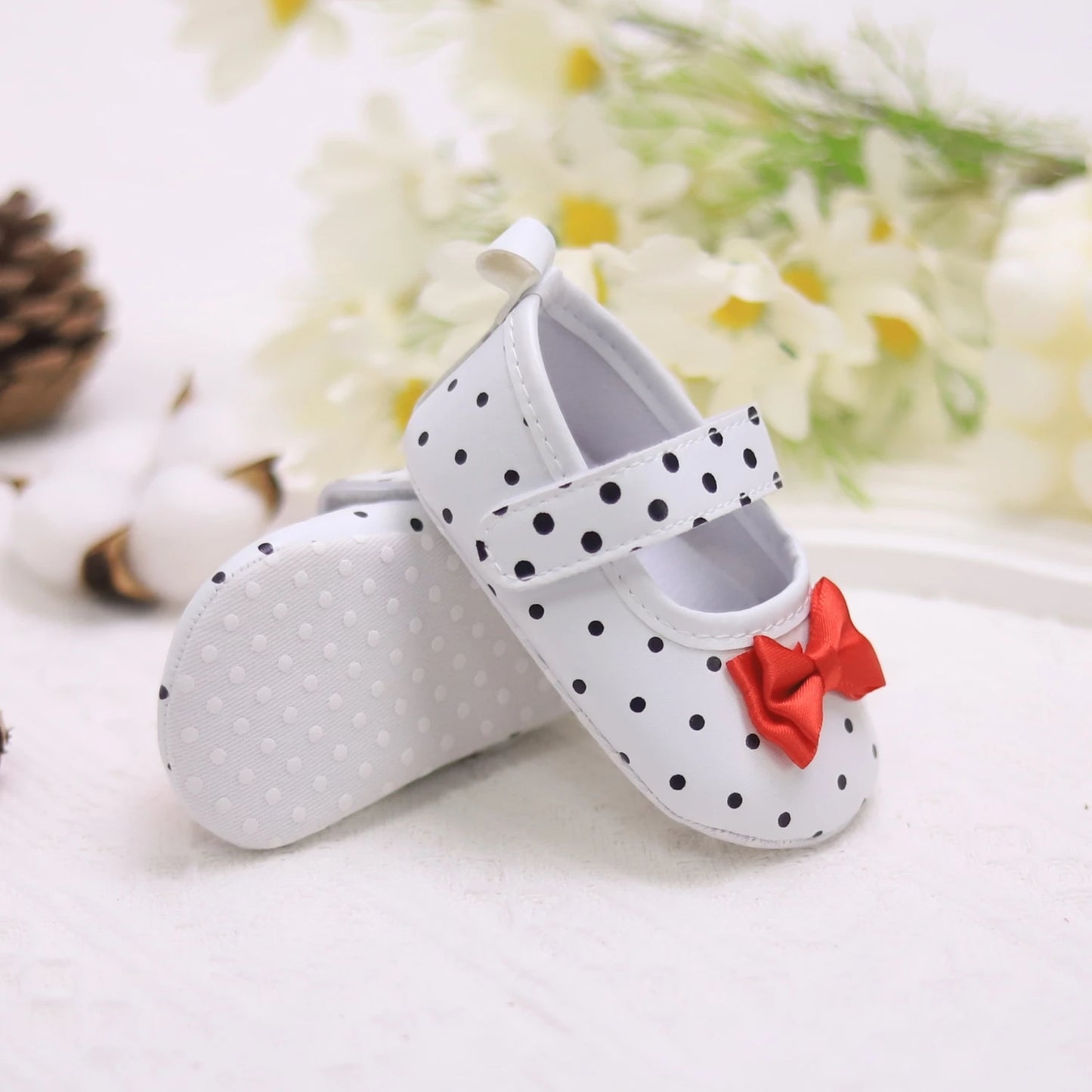 Baby Step Shoes Baby's First Pair of Toddler Shoes Baby Shoes Breathable Non-slip Girls Fashion Shoes Princess Style