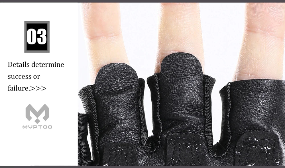 Men Half Finger Gloves Slip Rresistant Wear-resistant Racing Off-road Breathable Motorcycle Bicycle Fingerless Glove Riding Gear