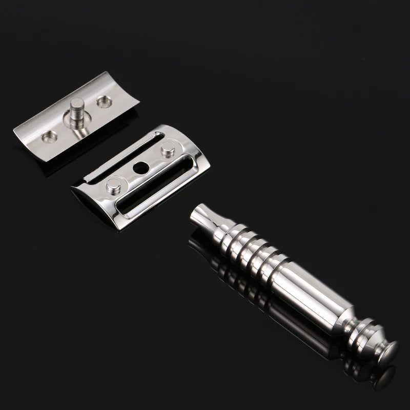 CNC 316L Stainless Steel Manual Shave Classic Double Edge Safety Luxury Razor for Men