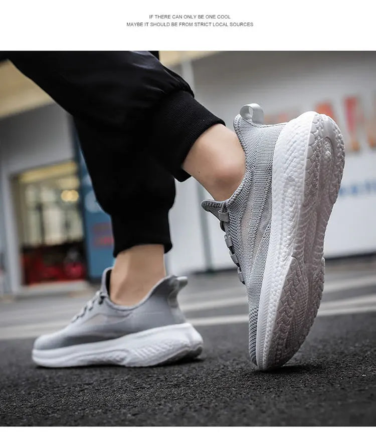 Casual Sneakers for Men Outdoor Lightweight Fashion Non-slip Round Toe Comfortable Trendy All-match Shoes Spring Autumn Main