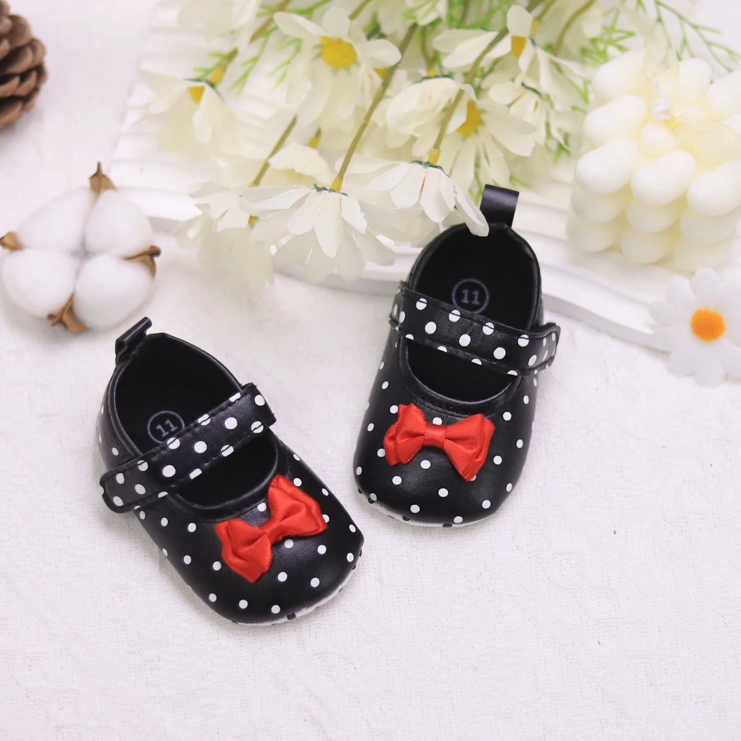 Baby Step Shoes Baby's First Pair of Toddler Shoes Baby Shoes Breathable Non-slip Girls Fashion Shoes Princess Style