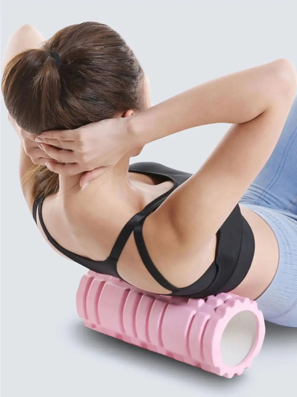 Yoga Column Foam Pilates Yoga Exercise Gym Fitness Foam Roller Muscle Massage Roller  Yoga Brick Exercise Equipment Shaping