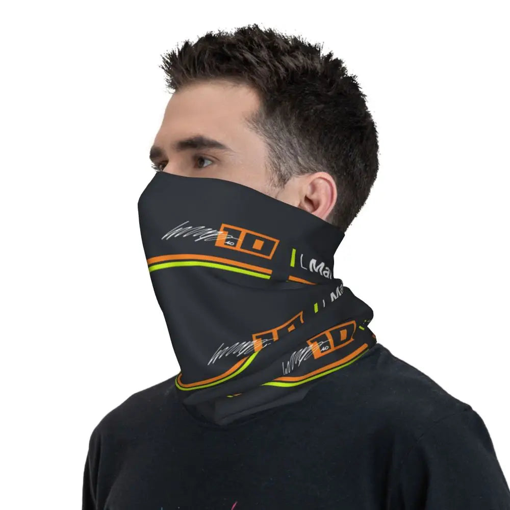 Racing Marini 10 Bandana Neck Cover Motorcycle Club Moto GP Face Scarf Cycling Face Mask Hiking Unisex Adult Winter