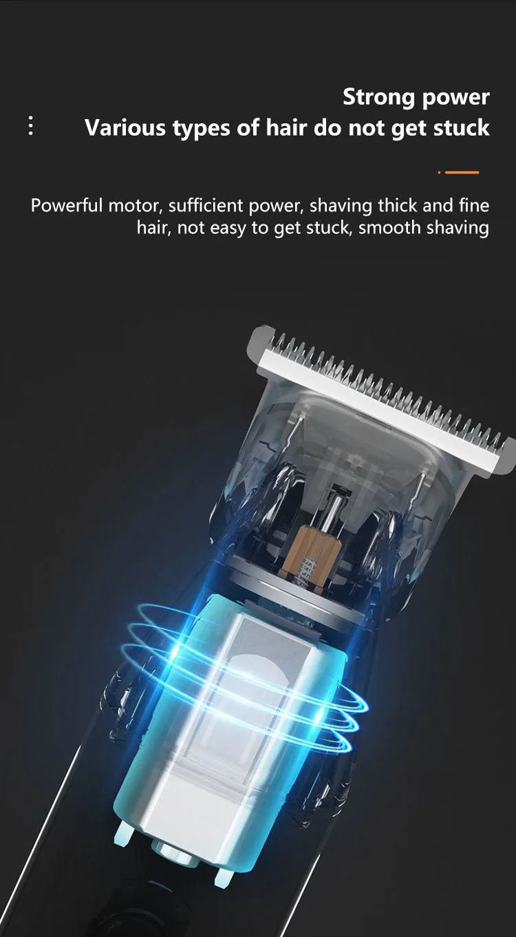 Xiaomi Youpin Professional Waterproof Hair Clipper Men Rechargeable Cordless Electric Razor 5 In 1 Barbers Beard Hair Trimmer