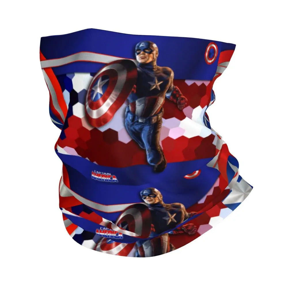 Limited Edition Bandana Neck Gaiter Motorcycle Club Marvel Face Scarf Cycling Face Mask Hiking Unisex Adult All Season