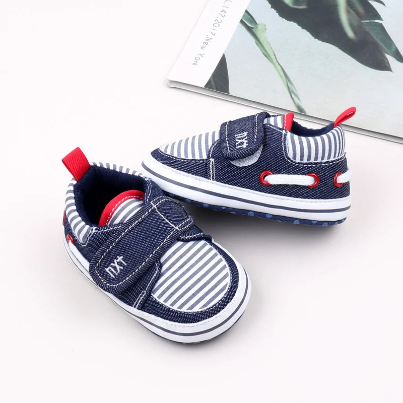 Baby Shoes Spring and Autumn Prewalking Sneaker for Boys and Girls 0-9-18 Months Sport Shoe Classical Style 2024 Fashion BZZ3246