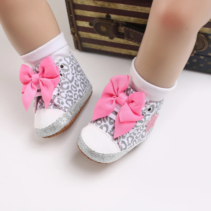 Baby Canvas Classic Casual Shoes Newborn Baby PU Leather Multi-Color Sneakers Non-Slip Cloth Bottom For Boys Girls First Walkers