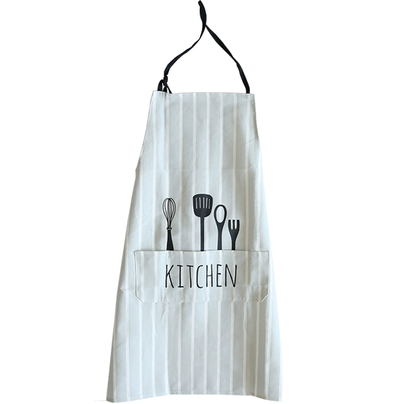 Wheatlife House For Home Internet Celebrity Oil-Proof Summer Pure Cotton Apron