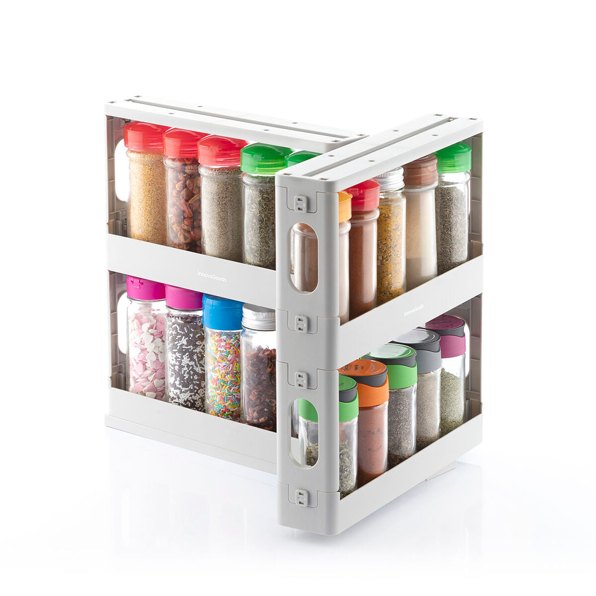 Sliding and Pivoting Spice Organiser Rispick InnovaGoods