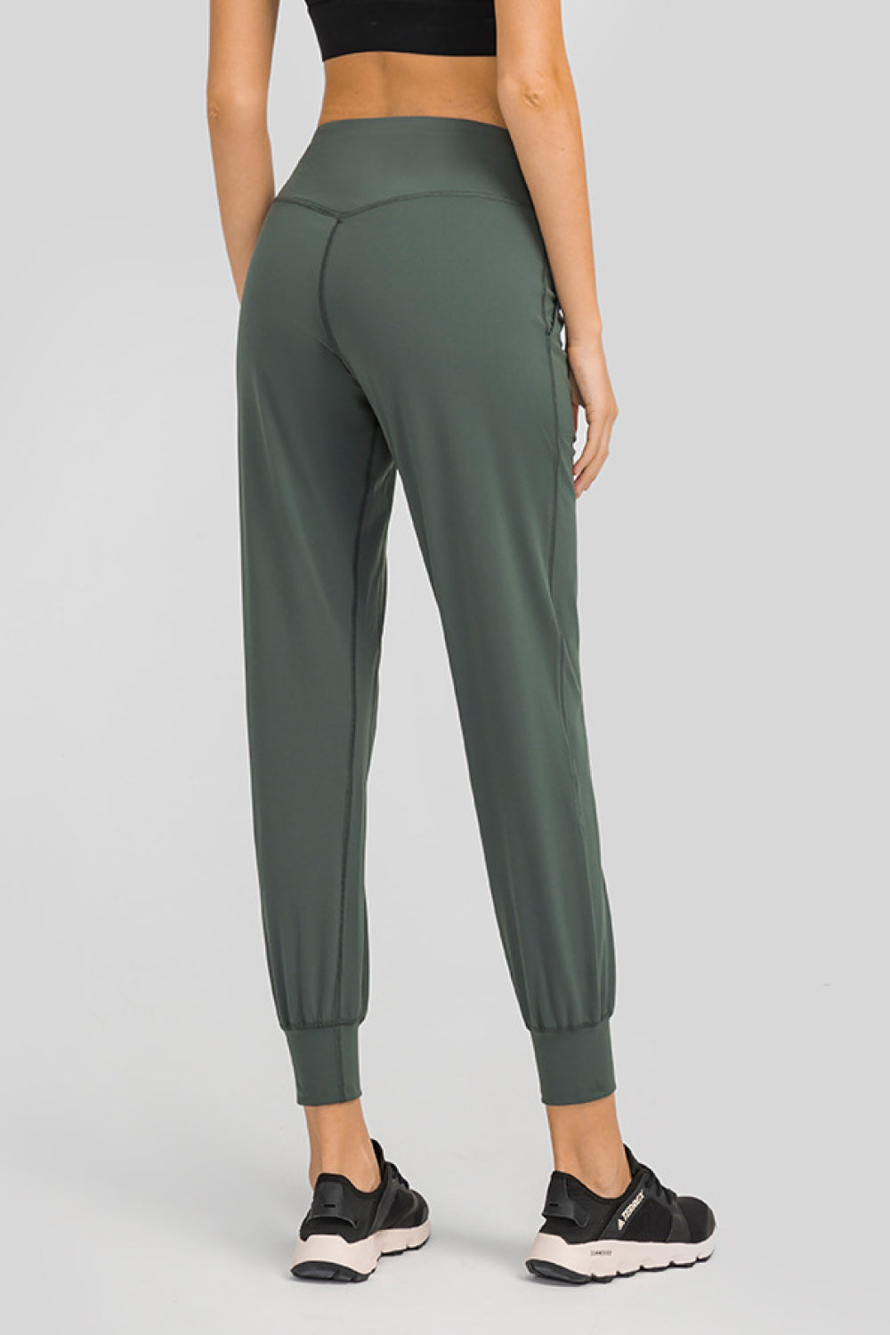 Millennia Wide Waistband Slant Pocket Pants